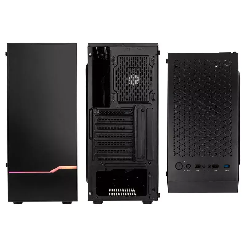 Caixa de PC Kolink Inspire K9 ARGB Midi Tower preto