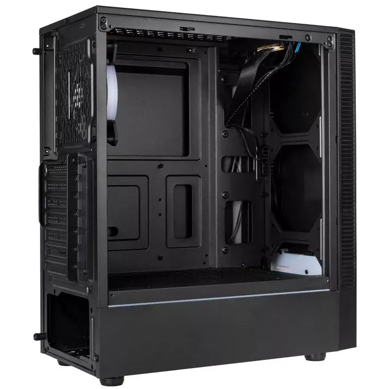 Caixa de PC Kolink Inspire K9 ARGB Midi Tower preto