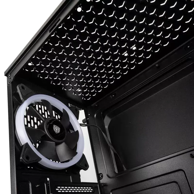 Caixa de PC Kolink Inspire K9 ARGB Midi Tower preto