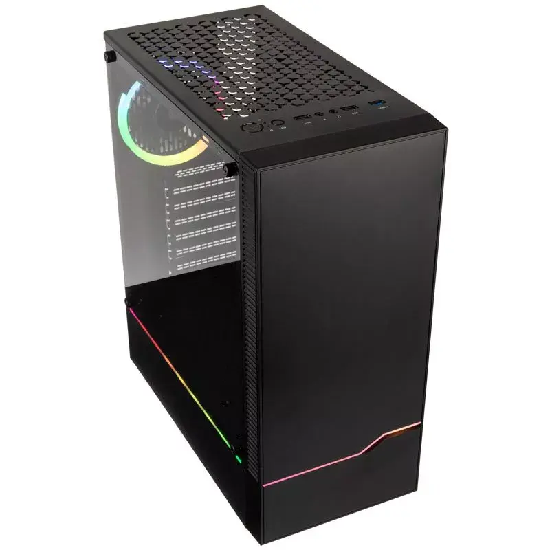Caixa de PC Kolink Inspire K9 ARGB Midi Tower preto