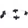 SilverStone SST-PP07-BTSW cabo extensor de alimentação de Molex de 4 pinos para 4x SATA, 0,3 m, branco