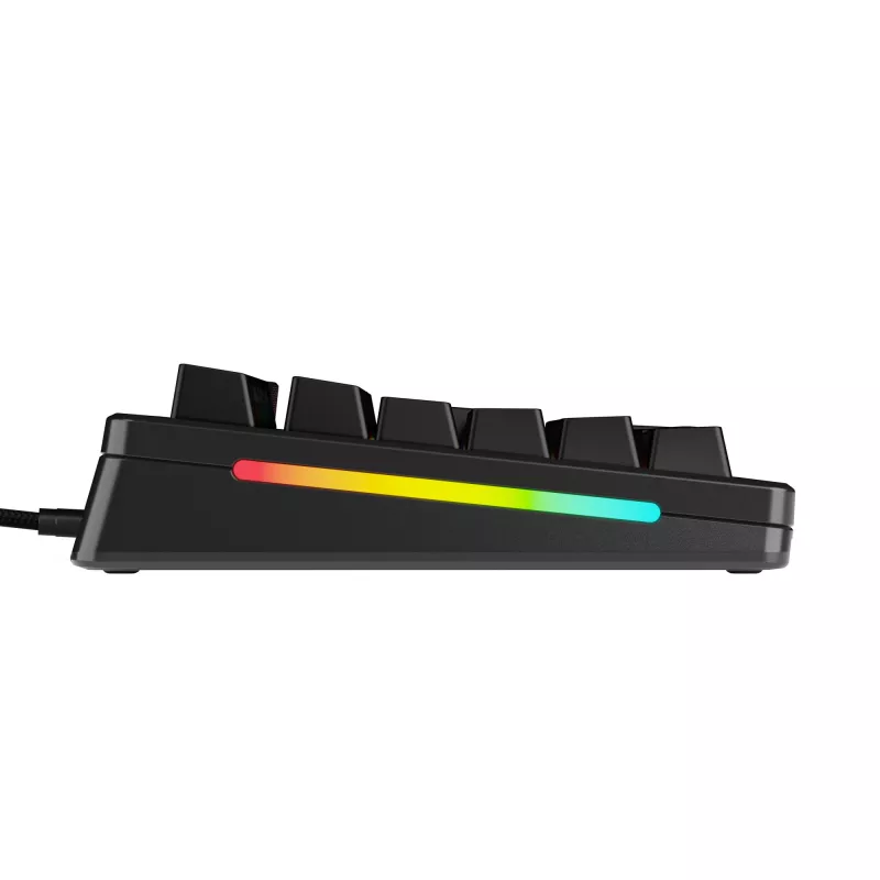 Teclado mecânico Gaming GLORIOUS GMMK 3 PRO 100% Prebuilt com fio USB preto US QWERTY RGB