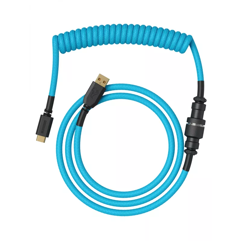 Cabo coiled Glorious Gaming azul 1,37 m