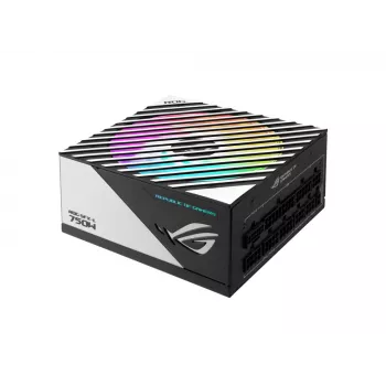 Fonte de alimentação ASUS ROG Loki SFX-L 750W Platinum 20+4 pin ATX preta, prateada