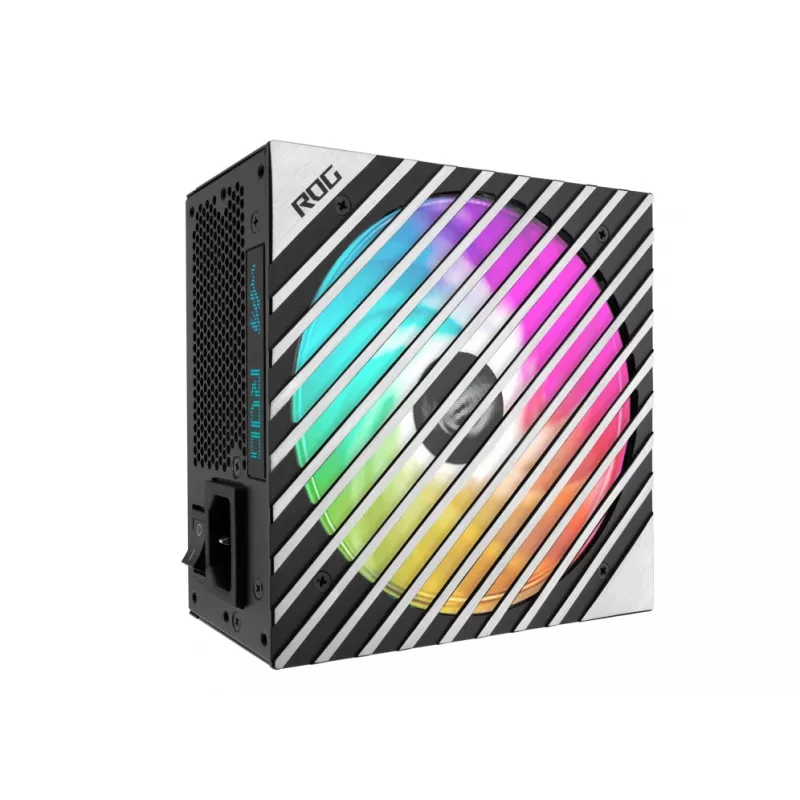Fonte de alimentação ASUS ROG Loki SFX-L 750W Platinum 20+4 pin ATX preta, prateada