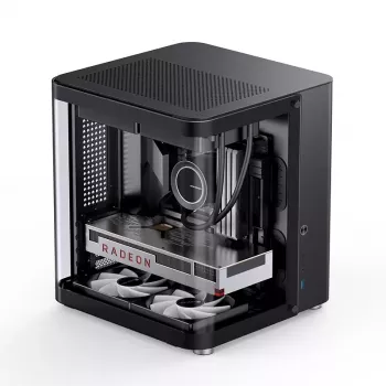 Caixa de PC Jonsbo TK-1 2.0 Mini Tower preta