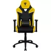 Cadeira gaming universal ThunderX3 TC5 Air Tech assento acolchoado preto amarelo