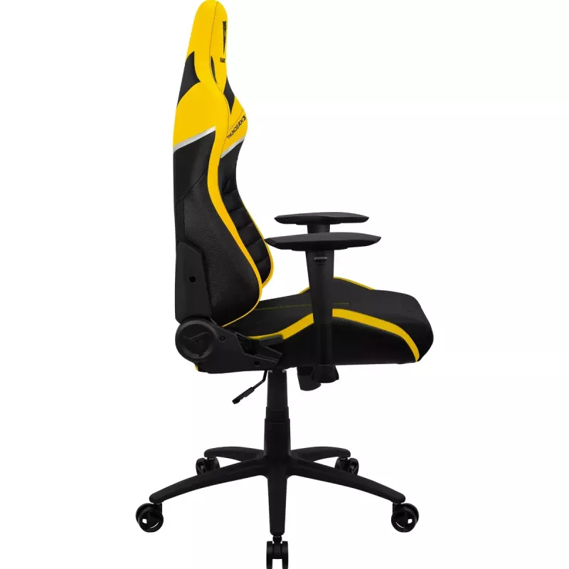 Cadeira gaming universal ThunderX3 TC5 Air Tech assento acolchoado preto amarelo