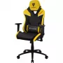 Cadeira gaming universal ThunderX3 TC5 Air Tech assento acolchoado preto amarelo