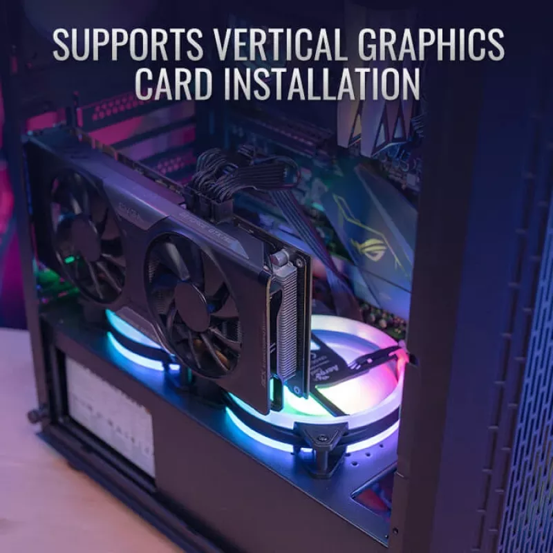 Caixa de PC Aerocool Beam-G-BK-V1 Mini Tower preta