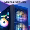 Caixa de PC Aerocool Beam-G-BK-V1 Mini Tower preta