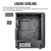 Caixa de PC Aerocool Beam-G-BK-V1 Mini Tower preta