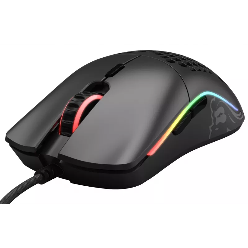 Glorious Gaming Glorious Model O- rato Regular (preto), destro, ótico, USB Type-A, 3200 DPI, preto
