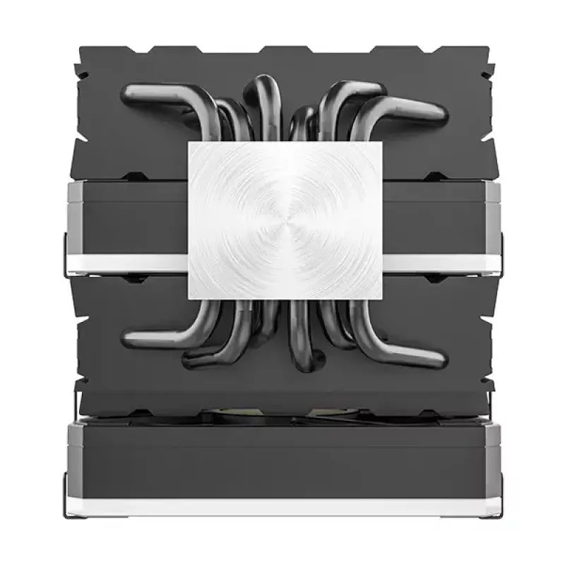 Dissipador de ar Montech Metal DT24 Premium 12 cm 800-1950 rpm preto