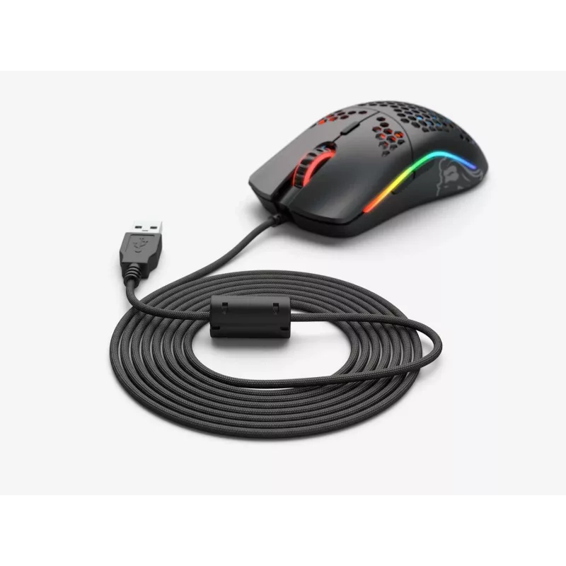 Glorious Ascended Cable V2 Cabo para rato G-ASC-BLACK, Preto original