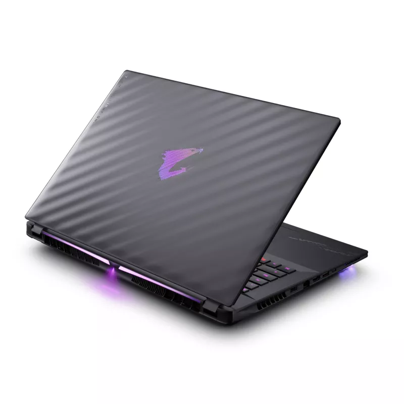 GIGABYTE AORUS MASTER 18 BYHC5DED65SP portátil, Intel Core Ultra 9 275HX, 45,7 cm (18 polegadas) WQXGA 2560 x 1600 MiniLED 240 Hz, 32 GB DDR5-SDRAM, 2 TB SSD, NVIDIA GeForce RTX 5080, Windows 11 Pro, preto