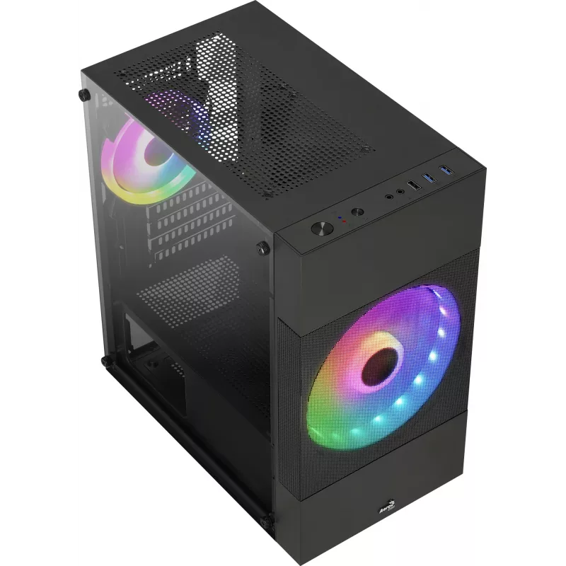 Aerocool Atomic Lite Mini Tower preto