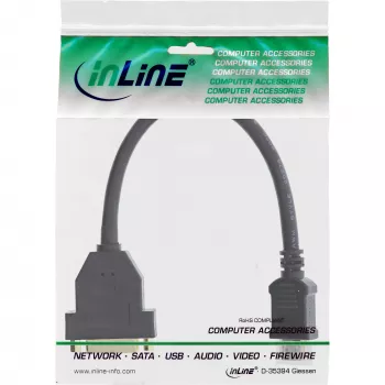 Adaptador InLine HDMI-DVI HDMI A macho / DVI fêmea 0,2 m