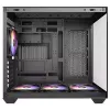 Caixa de PC Antec CX800 Midi Tower preto, efeito madeira