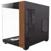 Caixa de PC Antec CX800 Midi Tower preto, efeito madeira