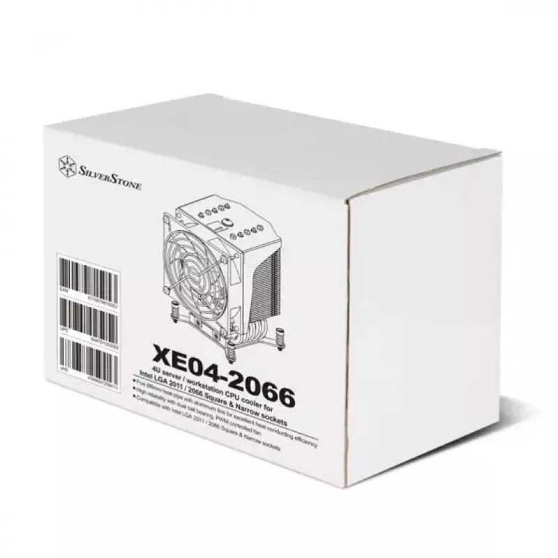 SilverStone SST-XE04-2066 cooler de CPU para servidor 4U, Intel LGA2011/2066