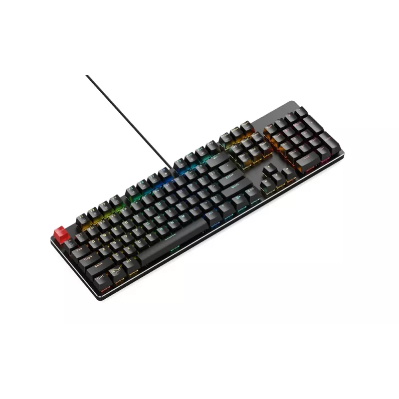 Teclado Glorious PC Gaming Race GMMK-BRN-V2 Universal USB preto