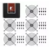 Grelha para ventoinha Noctua NA-FG1-9 SX5 aço 9,2 cm 5 unid.