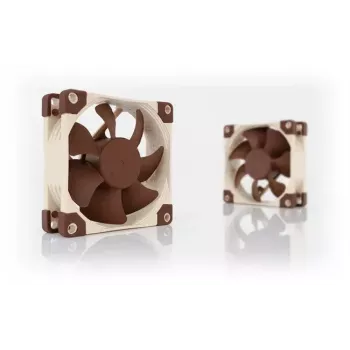 Noctua NF-A8 ULN ventoinha para caixa, 80 mm, 12 V, 3 pinos, rolamento SSO2, 1100–1400 rpm, 34,8 m³/h, 6,5–10,4 dB(A), bege/castanho