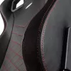 Cadeira gaming noblechairs EPIC assento acolchoado preto vermelho 120 kg