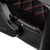 Cadeira gaming noblechairs EPIC assento acolchoado preto vermelho 120 kg