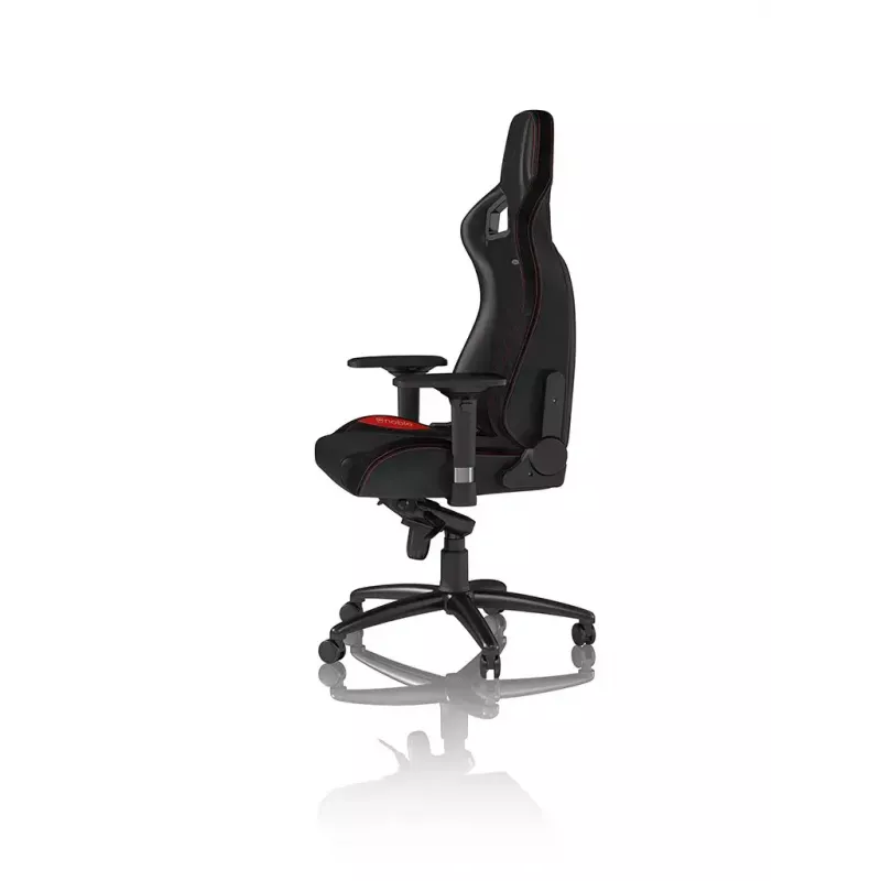 Cadeira gaming noblechairs EPIC assento acolchoado preto vermelho 120 kg