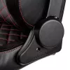 Cadeira gaming noblechairs EPIC assento acolchoado preto vermelho 120 kg