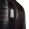 Cadeira gaming noblechairs EPIC assento acolchoado preto vermelho 120 kg