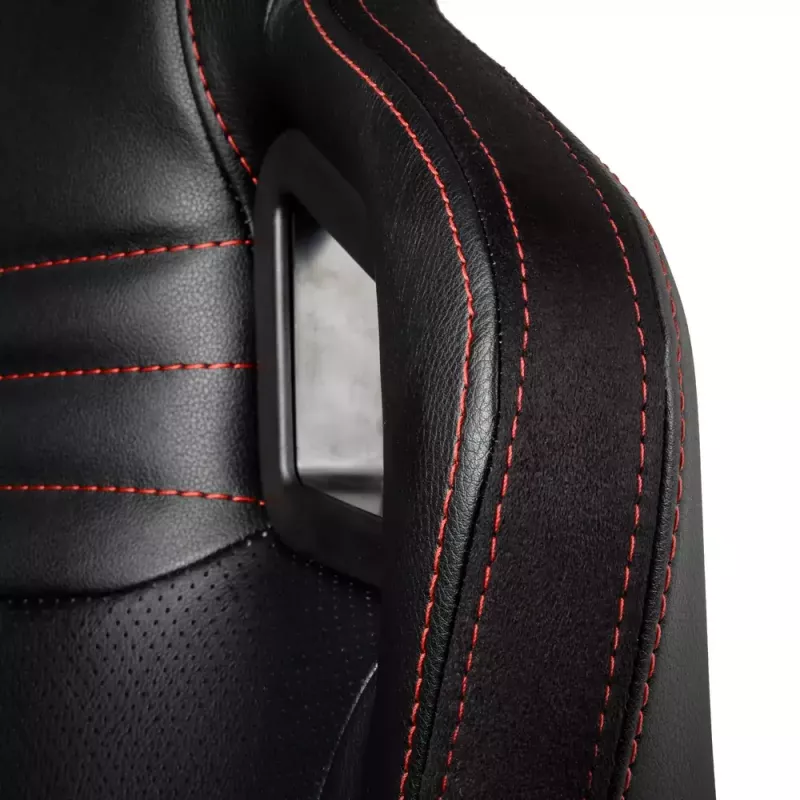 Cadeira gaming noblechairs EPIC assento acolchoado preto vermelho 120 kg