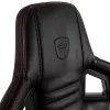 Cadeira gaming noblechairs EPIC assento acolchoado preto vermelho 120 kg