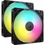 Ventoinha Corsair RS140 ARGB 14 cm preta 330-1700 rpm