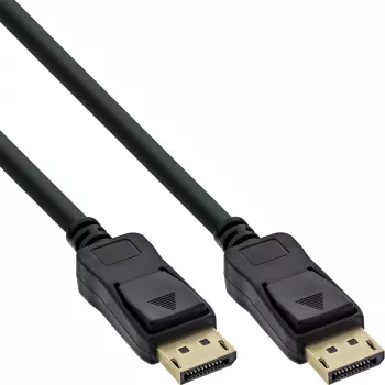 Cabo InLine DisplayPort, preto, dourado, 2 m
