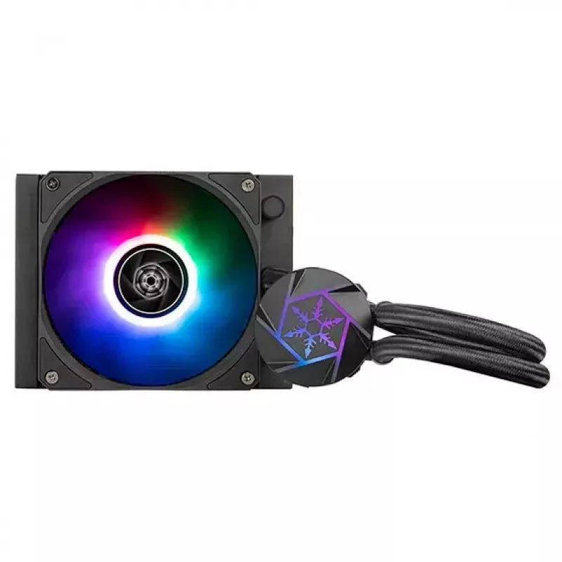 Conjunto de refrigeração líquida Silverstone VIDA 120 fino 12 cm preto 300-1800 RPM