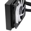 Conjunto de refrigeração líquida Silverstone VIDA 120 fino 12 cm preto 300-1800 RPM