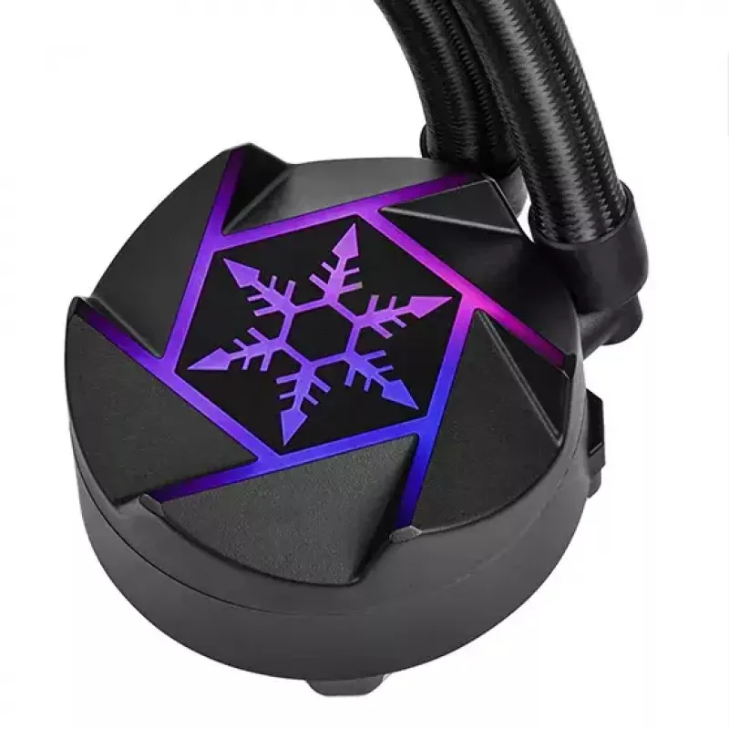 Conjunto de refrigeração líquida Silverstone VIDA 120 fino 12 cm preto 300-1800 RPM
