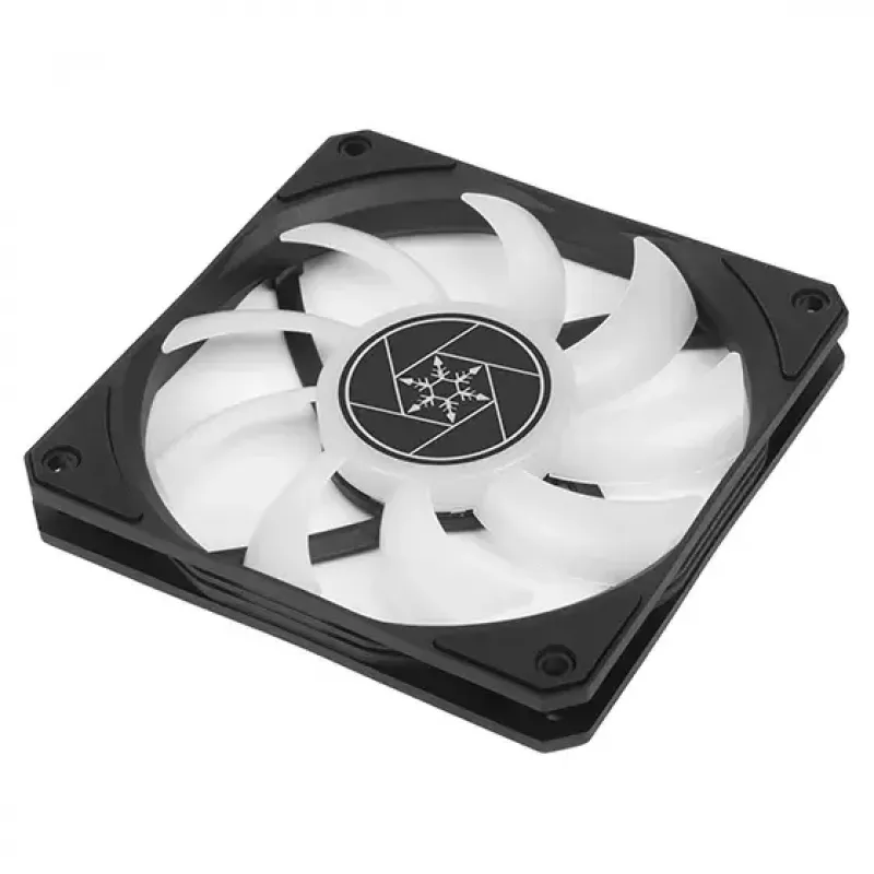 Conjunto de refrigeração líquida Silverstone VIDA 120 fino 12 cm preto 300-1800 RPM