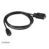 Cabo DisplayPort Akasa AK-CBDP26-20BK — 20 m, DisplayPort para DisplayPort, suporta até 8K