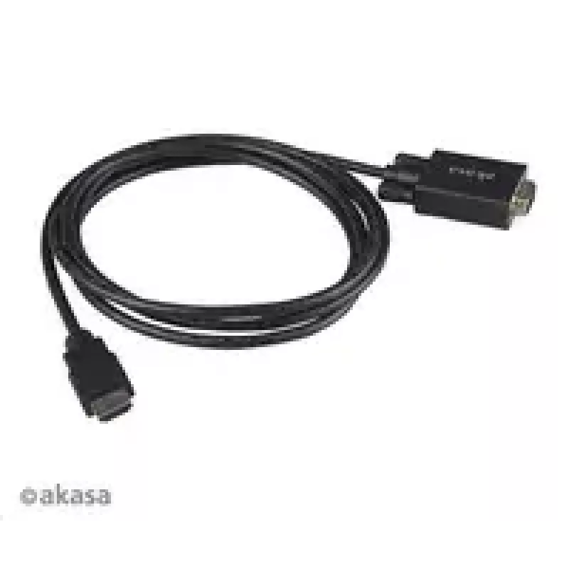 Cabo DisplayPort Akasa AK-CBDP26-20BK — 20 m, DisplayPort para DisplayPort, suporta até 8K