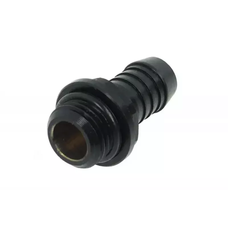 Conector Alphacool 17093 latão preto 22 mm altura 1 cm diâmetro