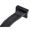 SilverStone SST-PP07-BTSB cabo de extensão de Molex de 4 pinos para 4x SATA, 300 mm, preto