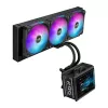 Cooler líquido all-in-one ASUS ROG Ryuo IV SLC 360 ARGB – ventoinha de 120 mm, radiador de 360 mm, preto