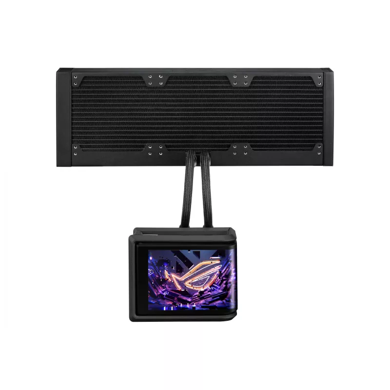 Cooler líquido all-in-one ASUS ROG Ryuo IV SLC 360 ARGB – ventoinha de 120 mm, radiador de 360 mm, preto