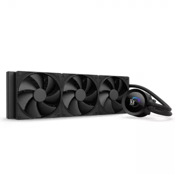 Refrigerador líquido All-in-One NZXT Kraken Plus 360 12 cm preto Fluid Dynamic Bearing