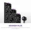Refrigerador líquido All-in-One NZXT Kraken Plus 360 12 cm preto Fluid Dynamic Bearing