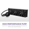 Refrigerador líquido All-in-One NZXT Kraken Plus 360 12 cm preto Fluid Dynamic Bearing